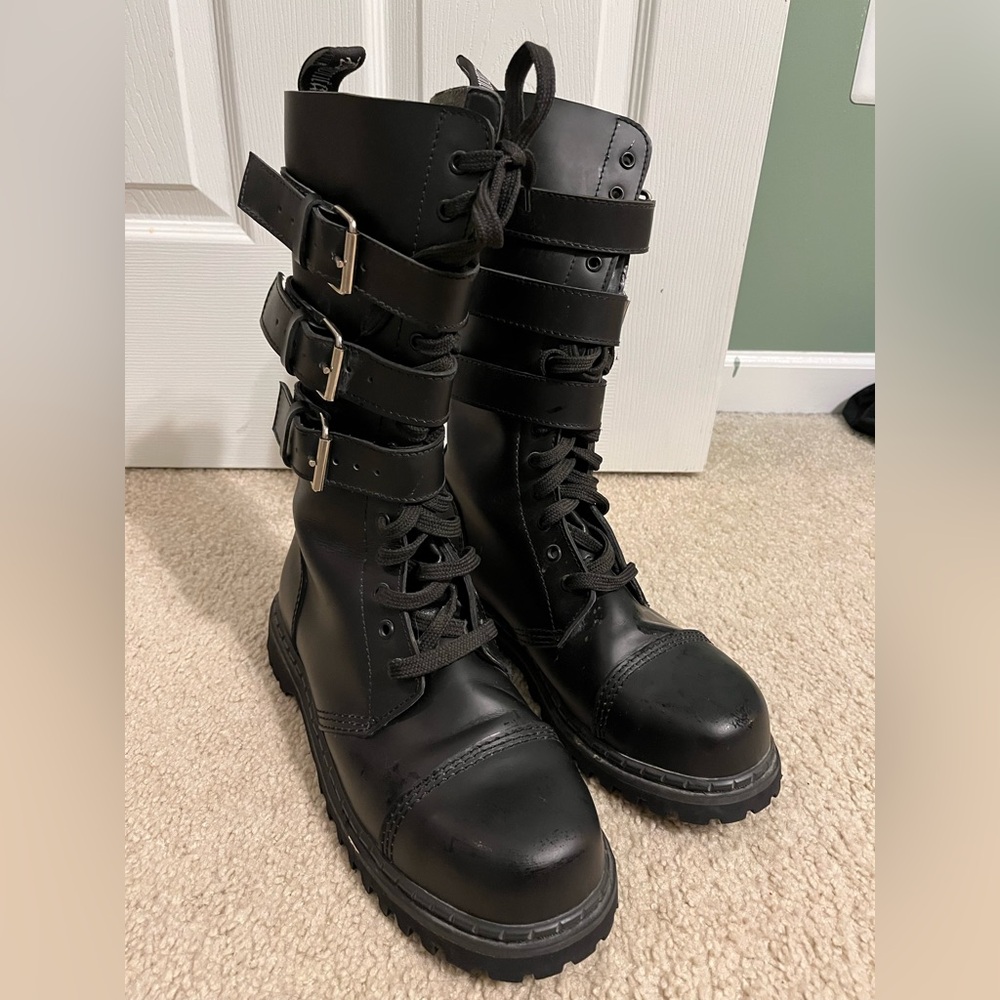 Lace-Up Demonia Boots (Mens 11 US)